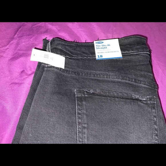 Black Denim plus size Old Navy jeans - Picture 6 of 6